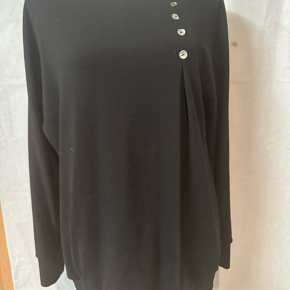 Gray and Black Button-Up Cardigans - Picture 8 of 12